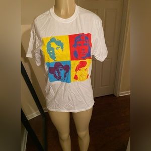Danny Duncan 4 faces t shirt
